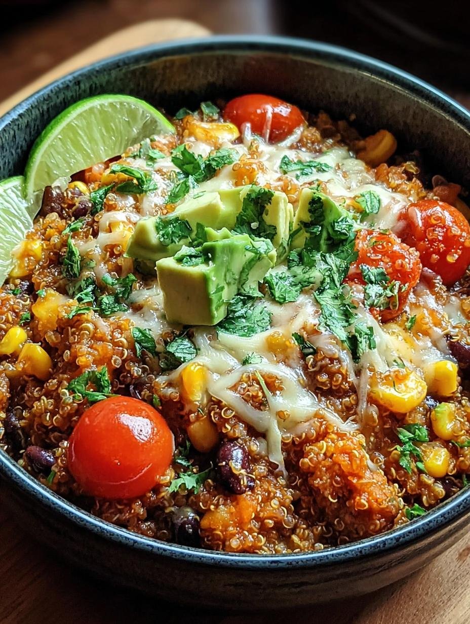 Heerlijk: Ultieme Ein Topf Mexikanische Quinoa in 20 min - Eenpans Mexicaanse Quinoa met verse koriander en limoen