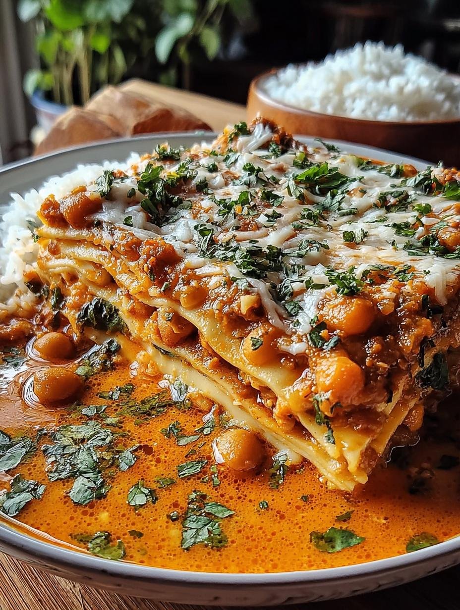 Verrukkelijke Klassiek Lasagne Recept Een, goudbruin gebakken met gesmolten kaas en verse basilicum, klaar om te serveren.