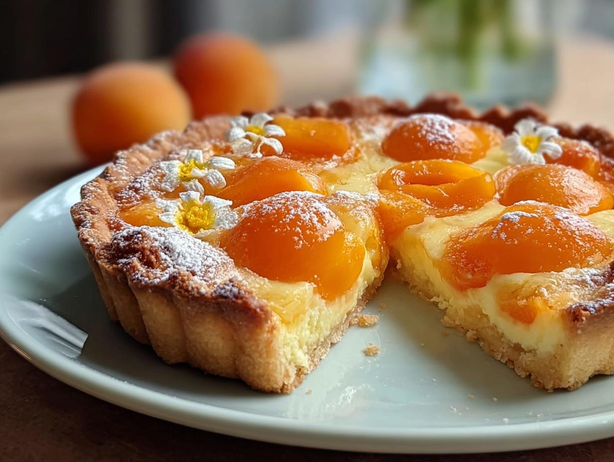Aprikosen Joghurt Tarte: Hemels Makkelijk Recept - Aprikosen Joghurt Tarte - main visual representation