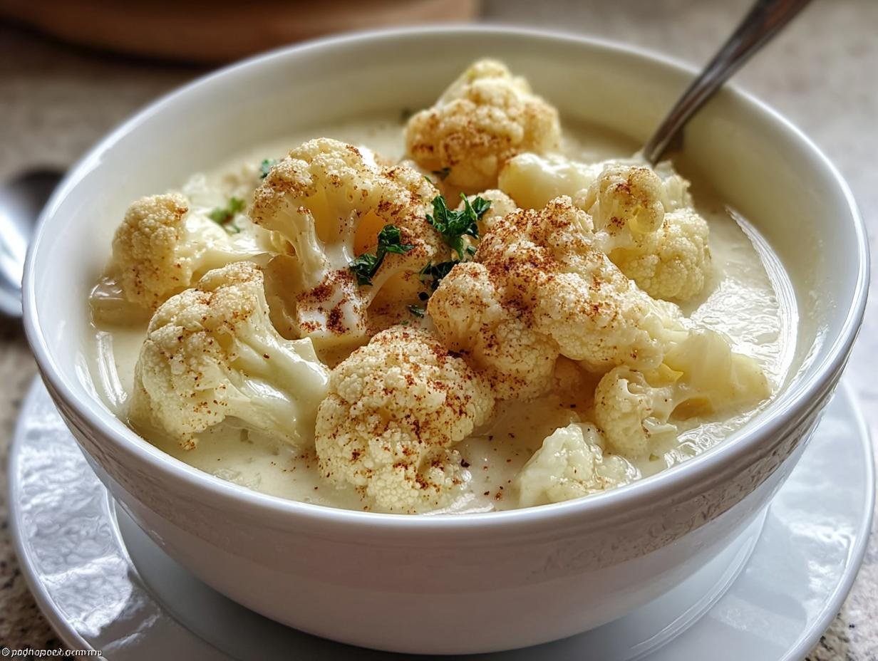 Blumenkohl Cremiger Sauce