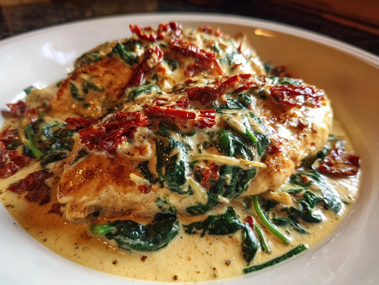 Cremiges Toskanisches Hahnchen Herzhaft