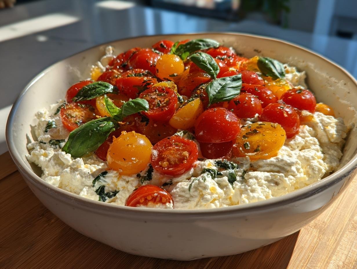 Feta Dip Mit Tomaten