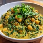 Kichererbsen Curry Mit Spinat