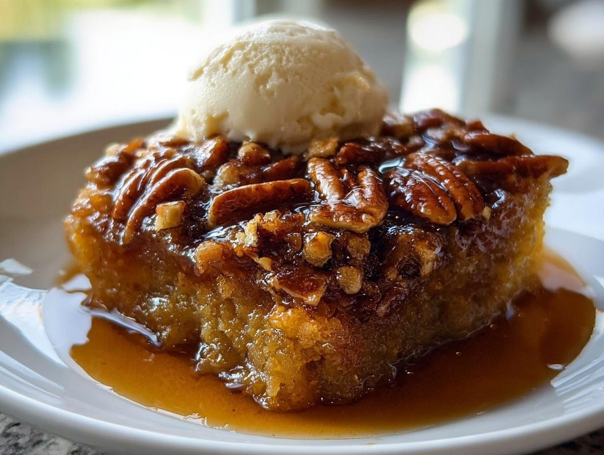 Pumpkin Pecan Cobbler: 1 Amazing Fall Treat - Pumpkin Pecan Cobbler - additional detail