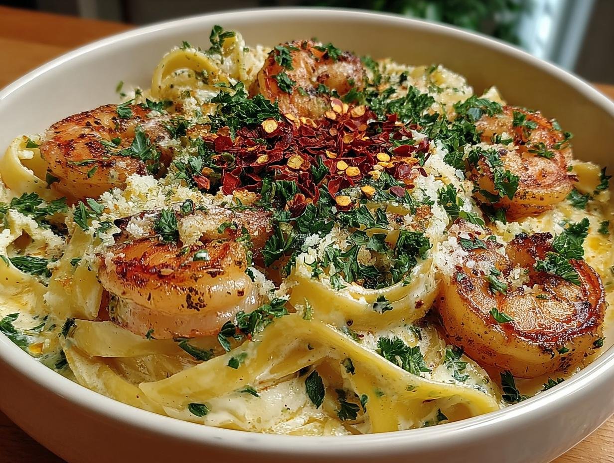 Shrimp Alfredo Delight Die