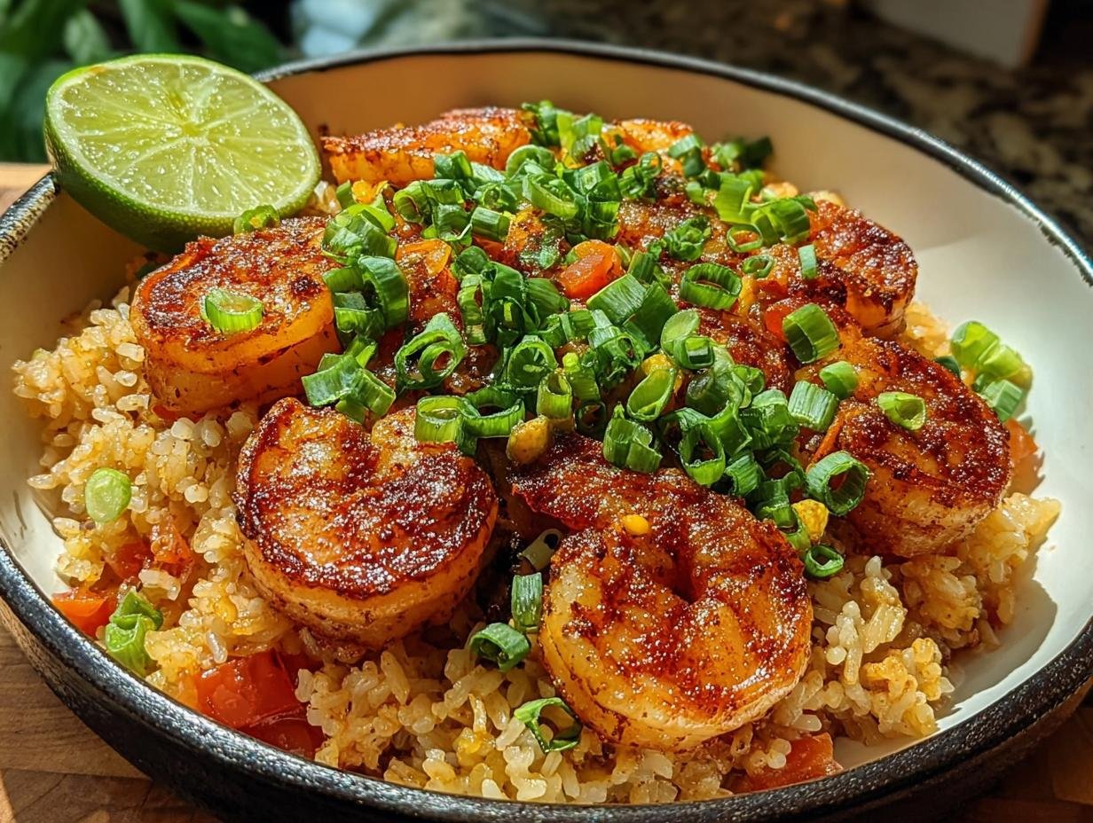 Wurzige Cajun Garnelen Und