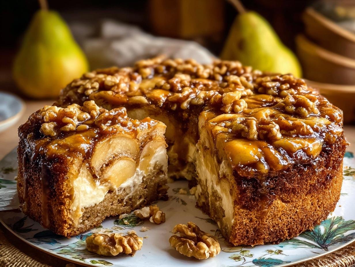 Apfelkuchen Mit Karamellisierten Walnuessen - ingrediënten voorbereiding