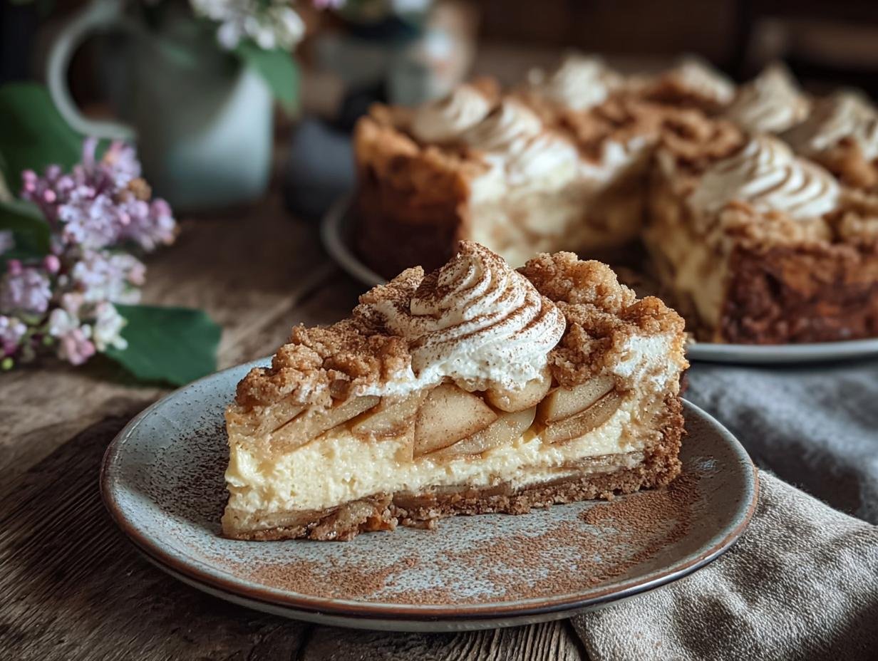Apfelkuchen Mit Zimtcreme