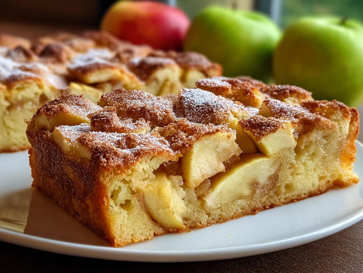 Heerlijke Apfelkuchen vom Blech met 1kg appels - Apfelkuchen Vom Blech - additional detail