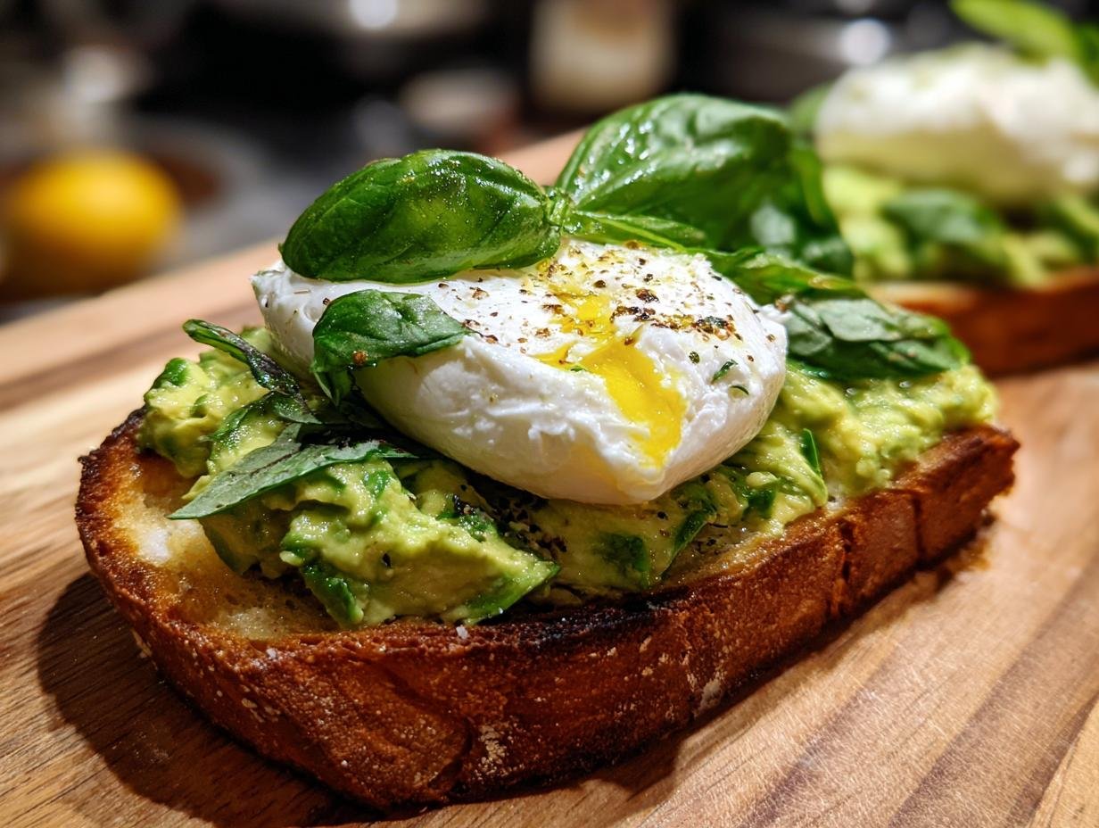 Avocado Burrata Bruschetta Ein