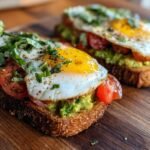 Avocado Toast Mit Und
