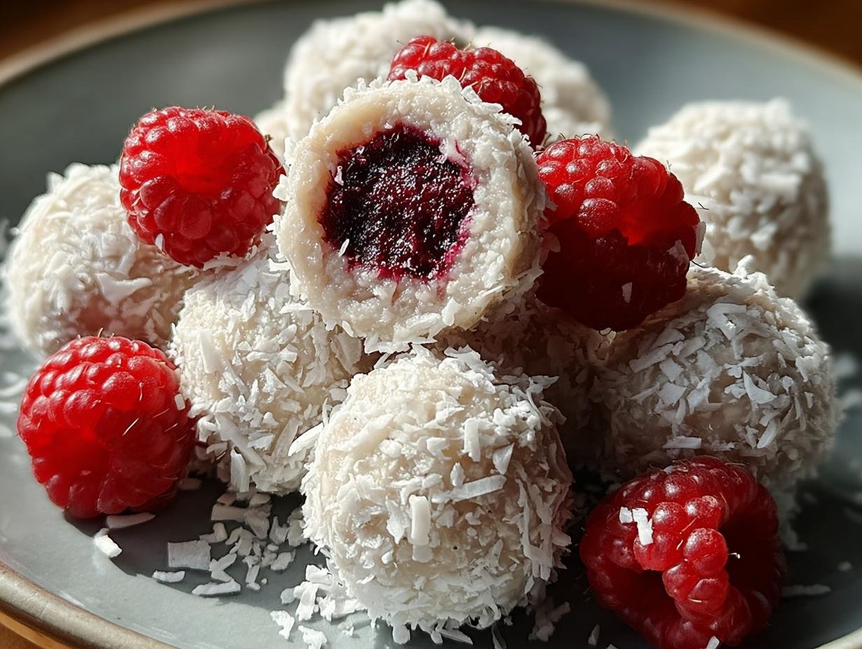 Verse Himbeer Kokos Baellchen: 5 Smaakvolle Tips - Bake Himbeer Kokos Baellchen - additional detail