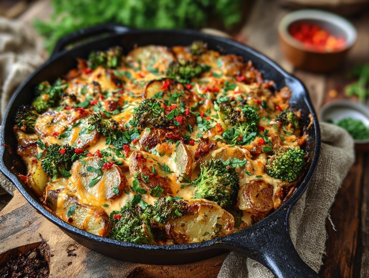 Brokkoli Kartoffel Pfanne Mit
