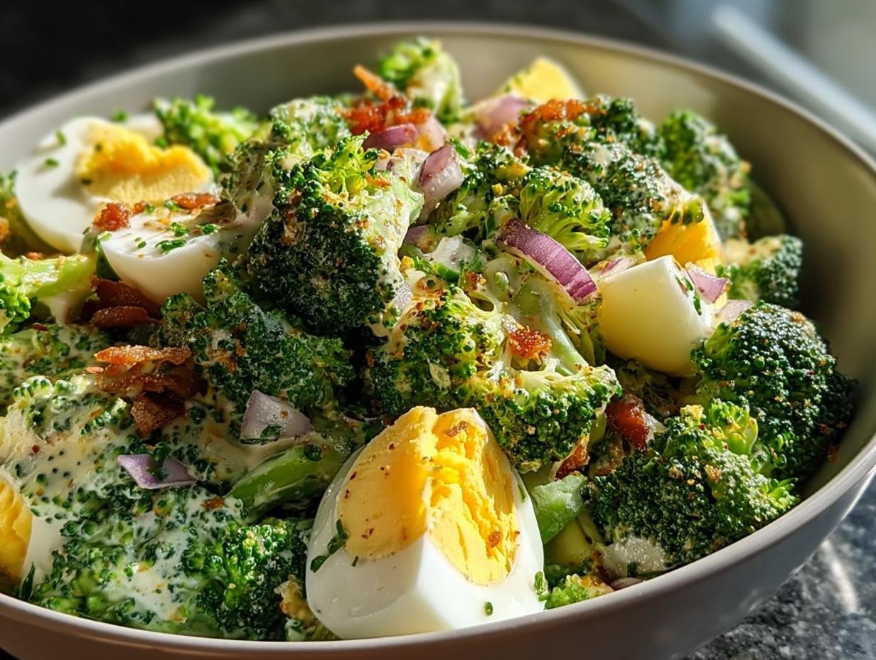 Brokkoli Salat Mit