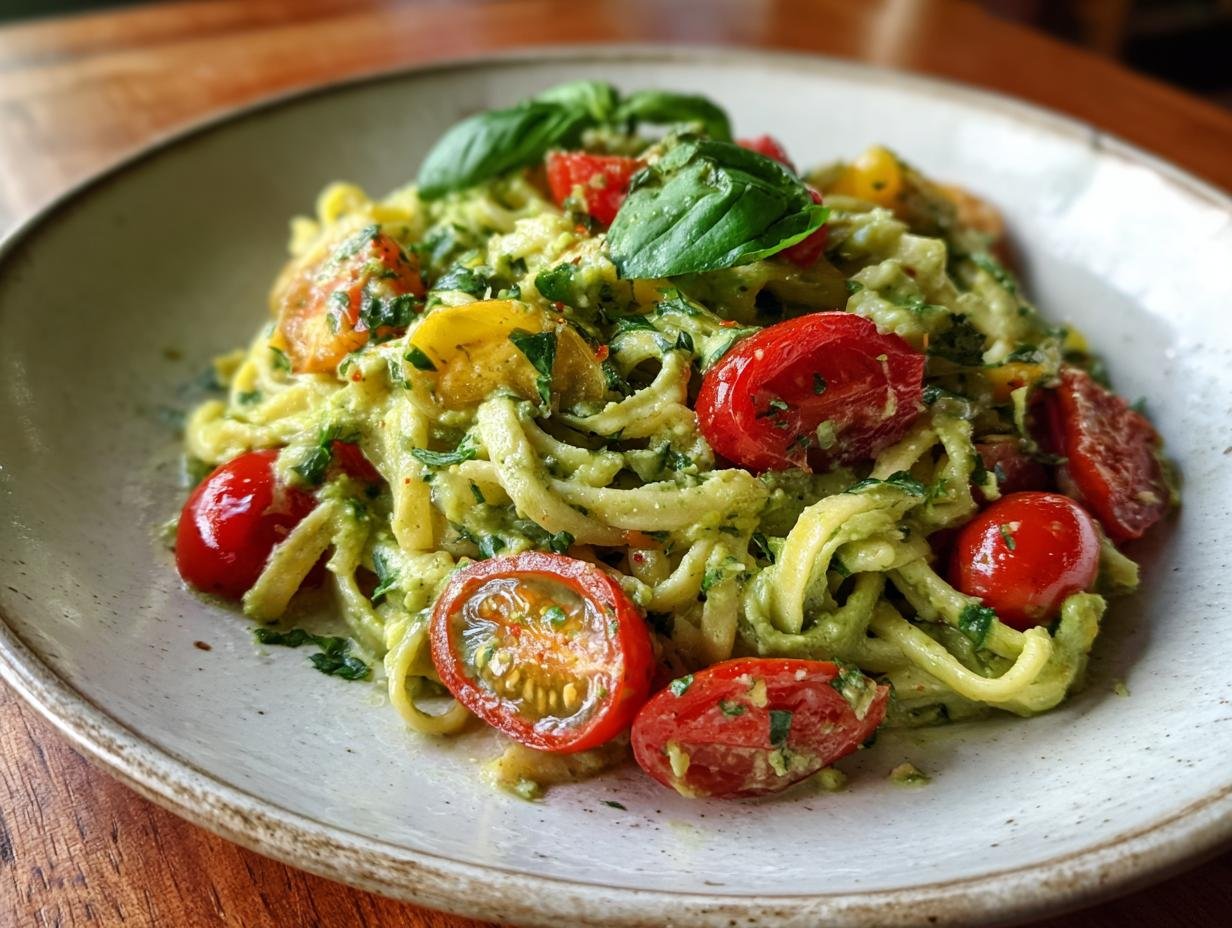 Cremige Avocado Pasta: 20 Min. Genot - Cremige Avocado Pasta Ein - additional detail