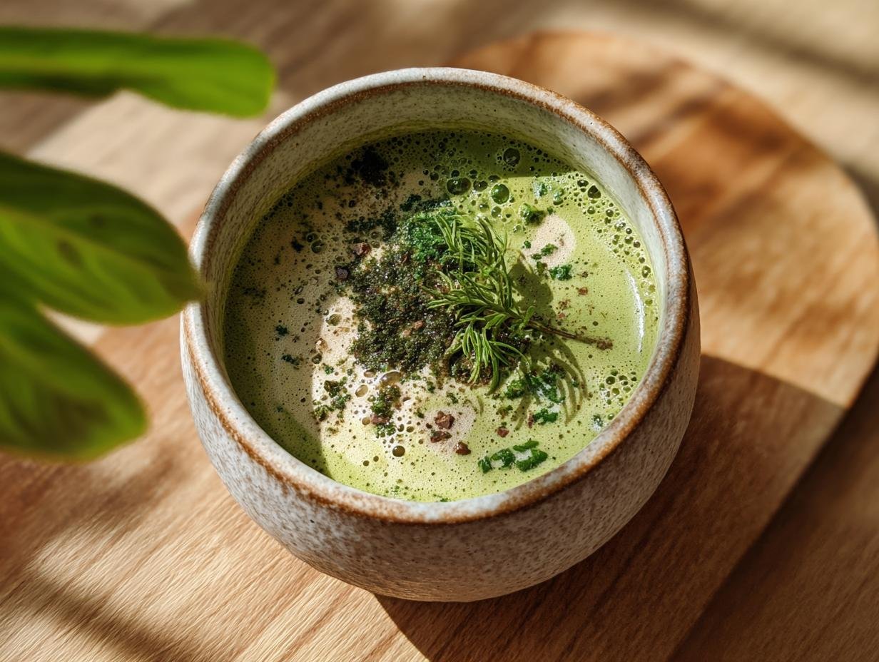 Cremige Brokkoli Suppe Nahrstoffreiches