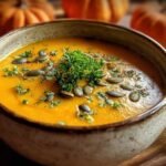 Cremige Kuerbissuppe