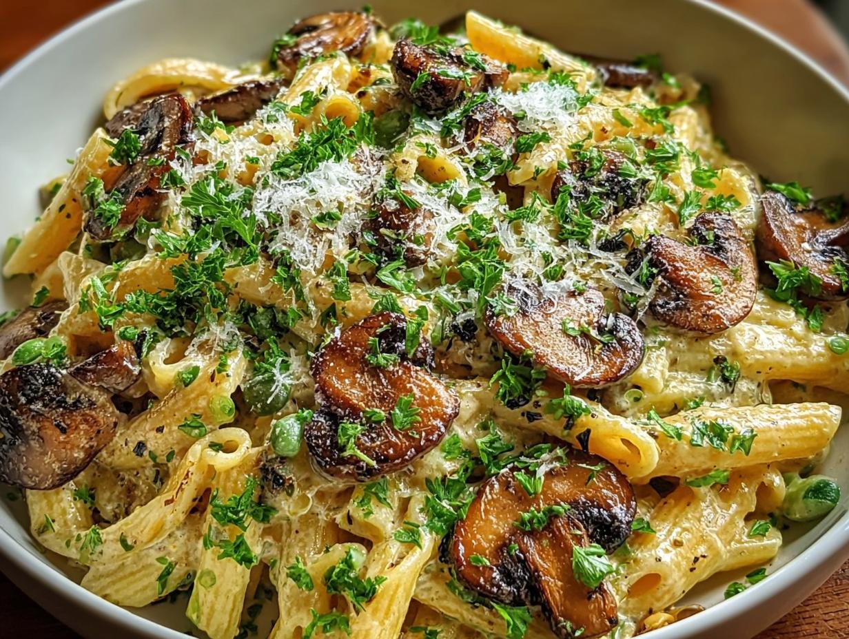 Geweldige 30min Cremige Pilz Pasta Met - Cremige Pilz Pasta Mit - additional detail