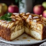 Cremiger Apfel Schmand Kuchen