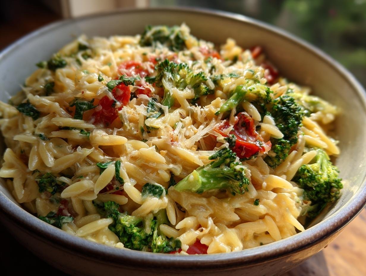 Cremiger Brokkoli Kase Orzo: 7 makelijke tips. - Cremiger Brokkoli Kase Orzo - main visual representation