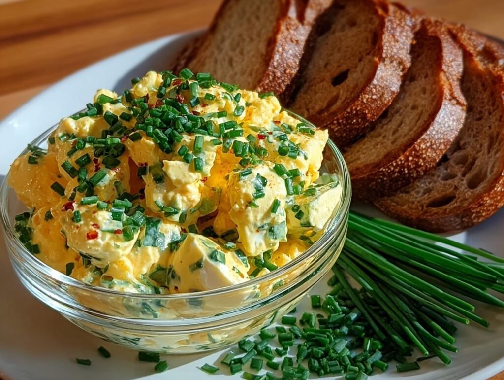 Eiersalat Mit Schnittlauch Einfach