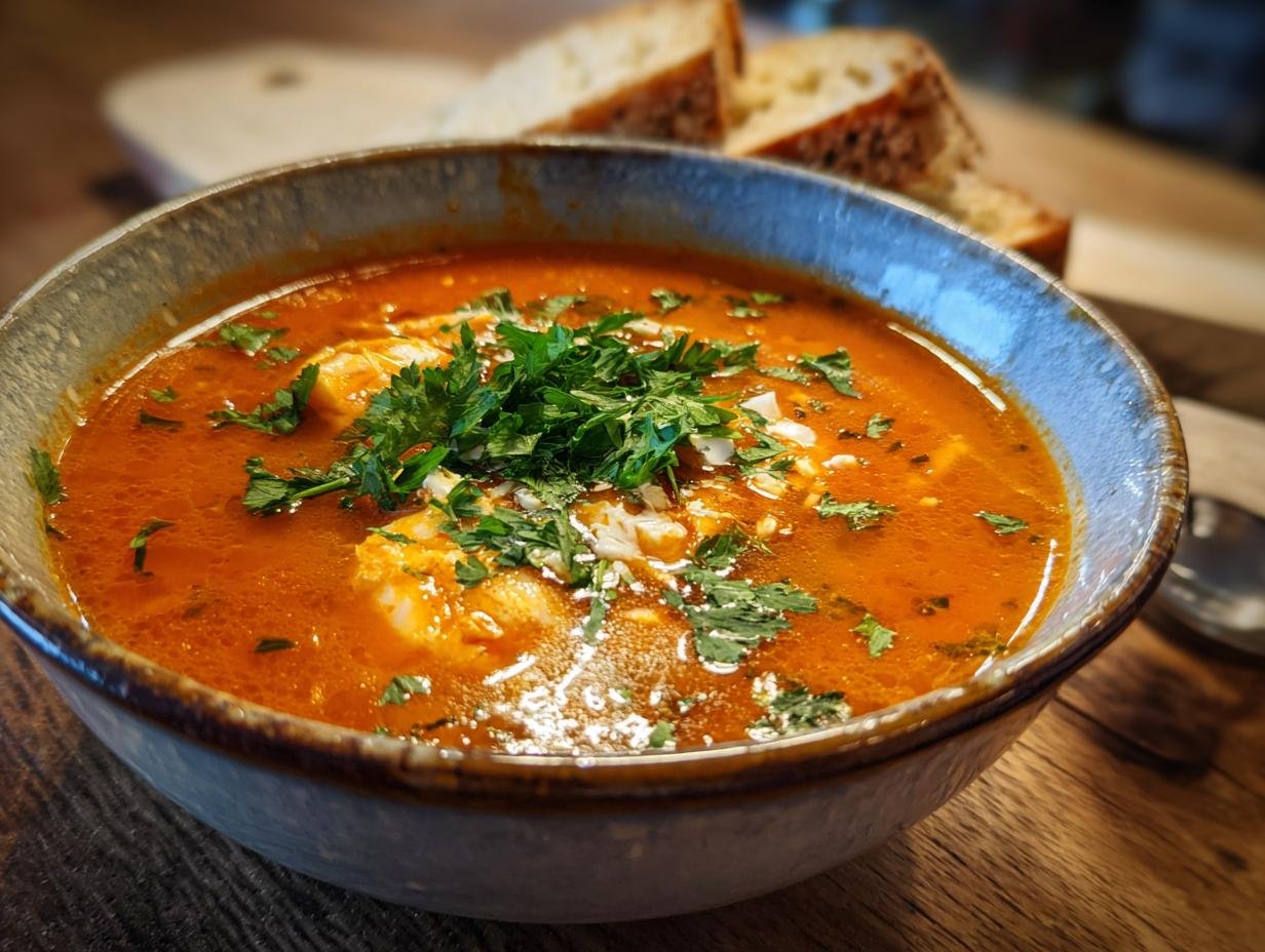 Einfache Fischsuppe Ein Kostliches