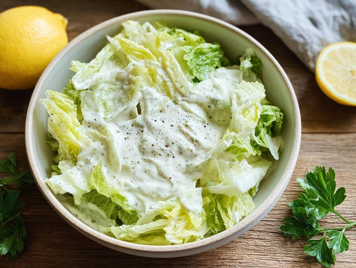 Romige Eisbergsalat Dressing Mit Schmand: 10 Min - Eisbergsalat Dressing Mit Schmand - additional detail