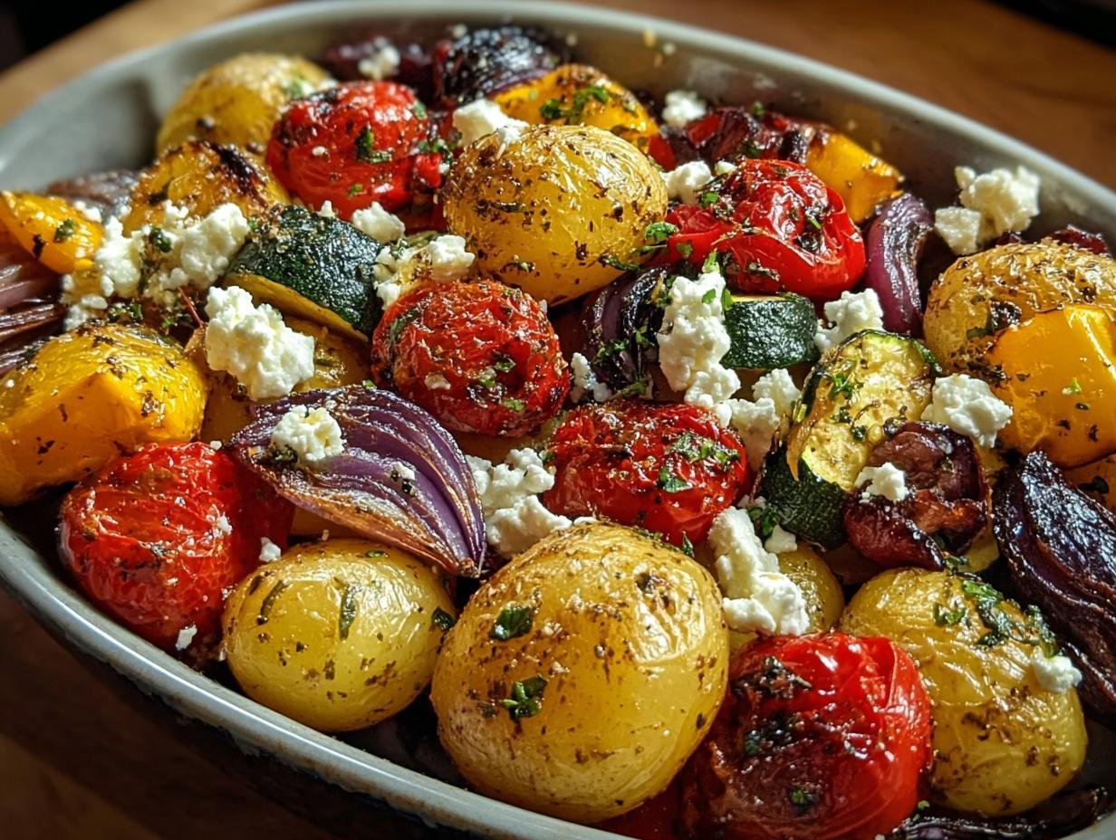 Feta Aardappelen Oven Groenten: Hemels Lekker - Feta Kartoffeln Mit Ofengemuese - additional detail