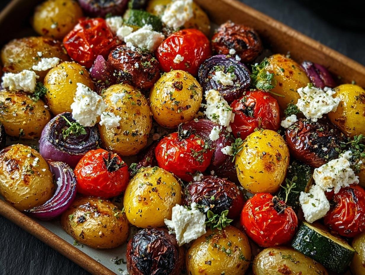 Feta Aardappelen Oven Groenten: Hemels Lekker - Feta Kartoffeln Mit Ofengemuese - additional detail
