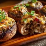 Gefuellte Champignons Mit Hackfleisch