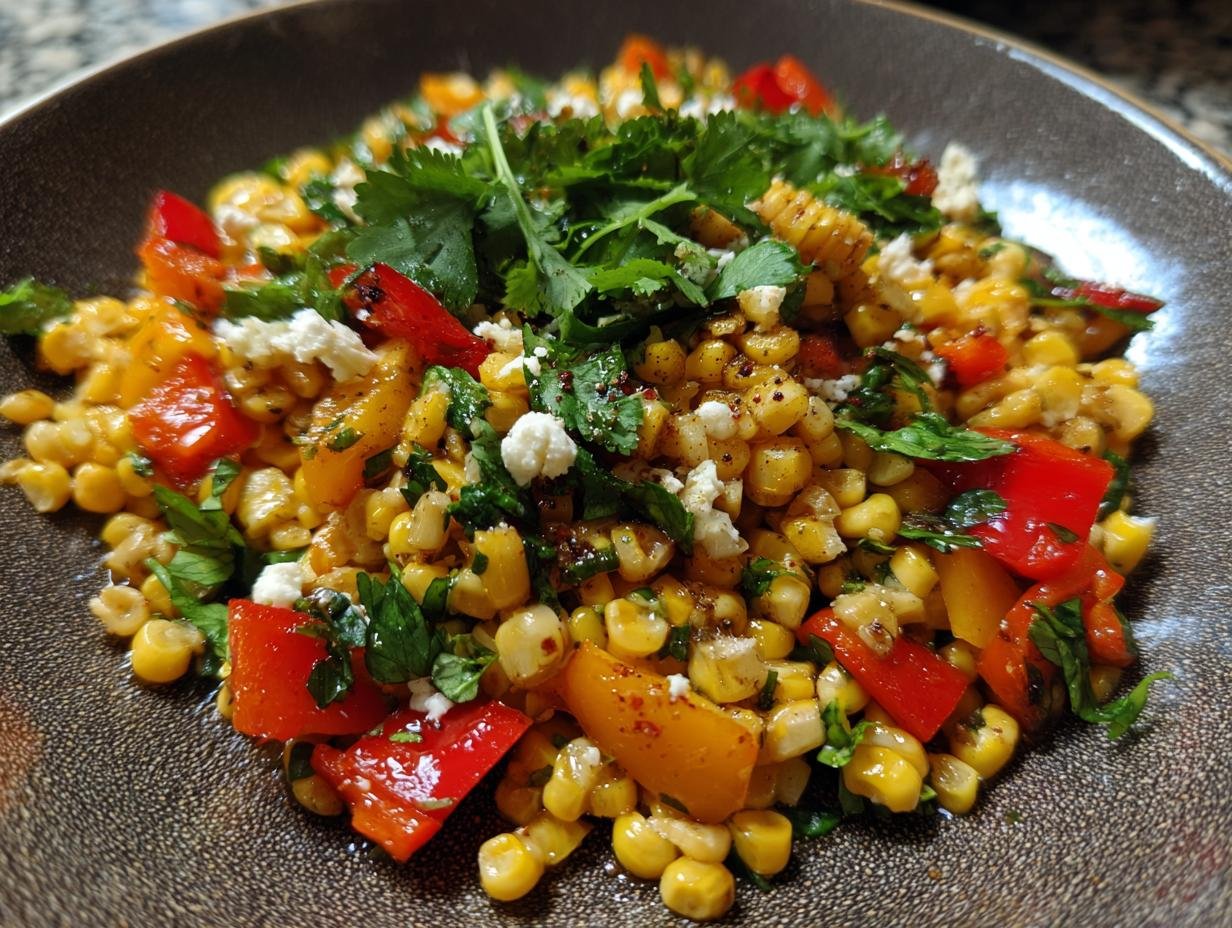Gegrillter Maissalat: 4 Smakelijke Zomerssalades - Gegrillter Maissalat Grilled Corn - main visual representation