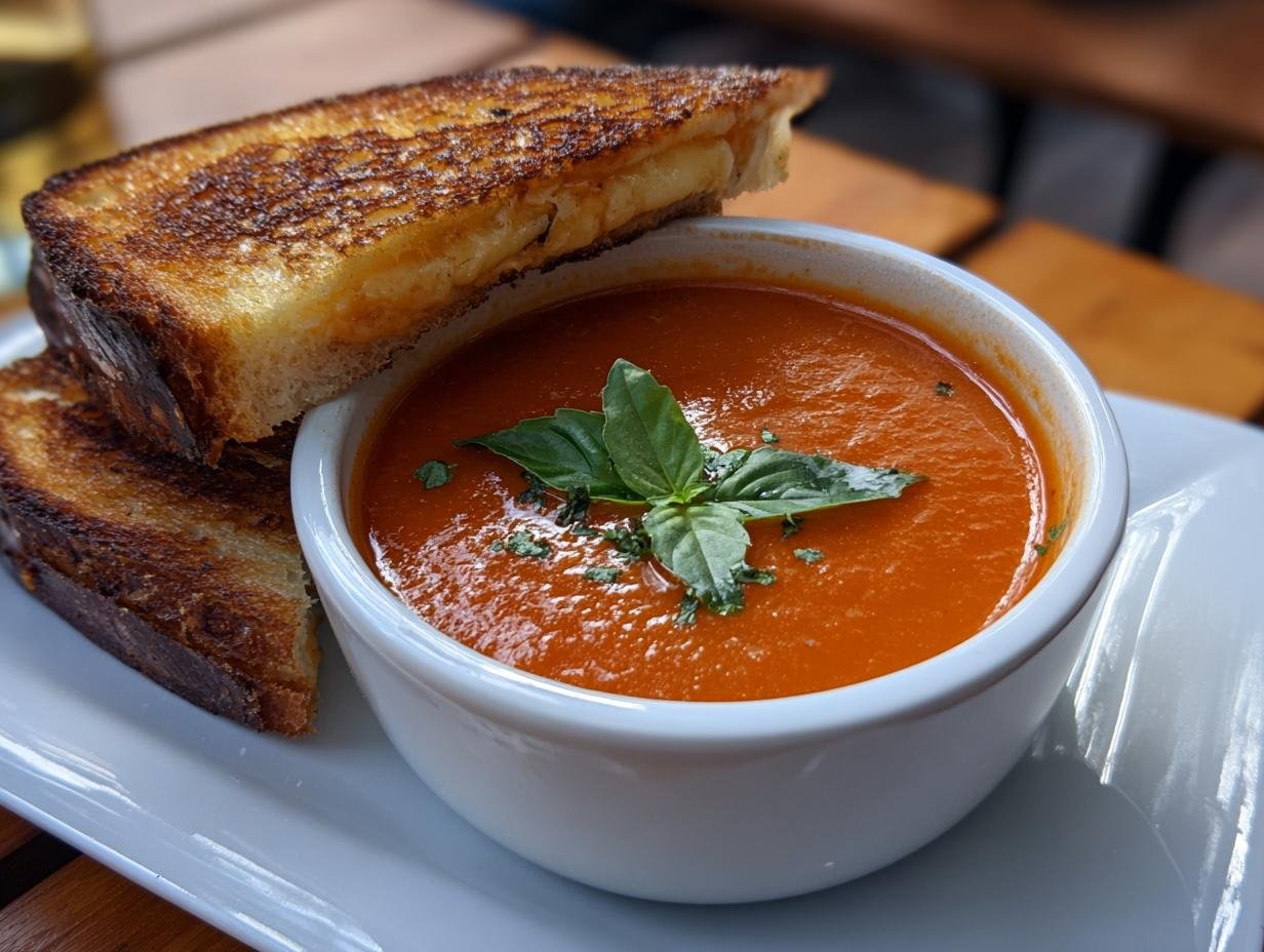 Gerookte Tomatensuppe: Perfect Simpel Smaak - Gerostete Tomatensuppe Und Gegrilltes - close-up of roasted tomatoes and garlic