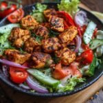Gesunde Kebab Bowl Mit