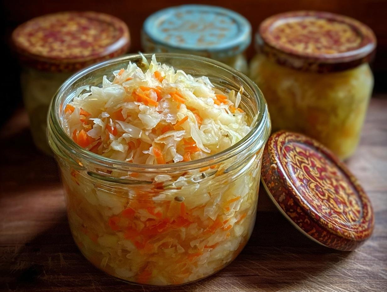 Hausgemachtes Sauerkraut