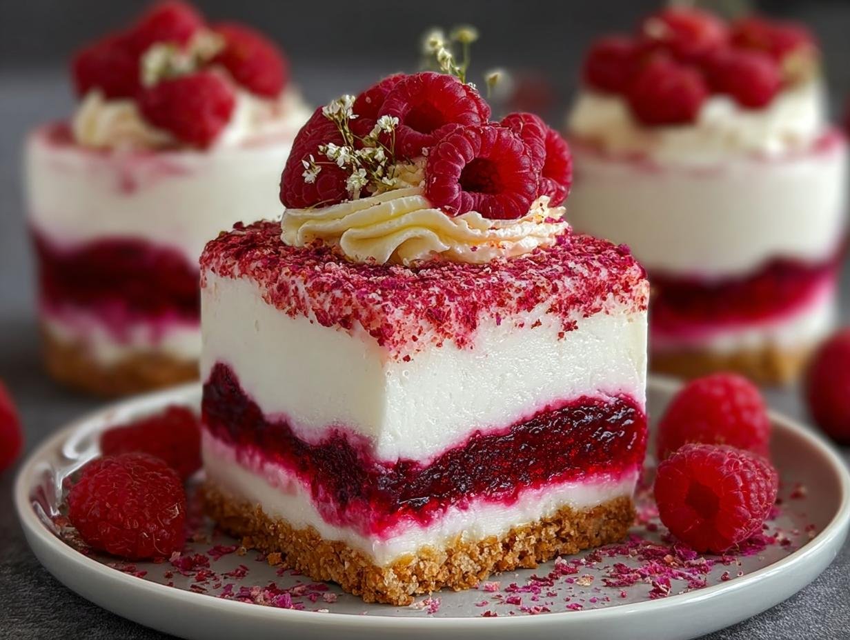 Himbeertraum Dessert: Snelle Droom Zonder Bakken - Himbeertraum Dessert - main visual representation