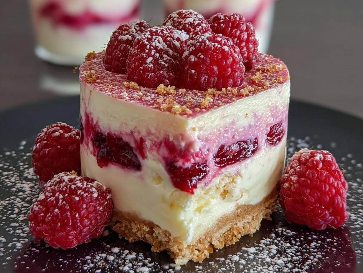 Himbeertraum Dessert: Snelle Droom Zonder Bakken - Himbeertraum Dessert - additional detail