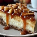 Karamell Apfel Kaesekuchen