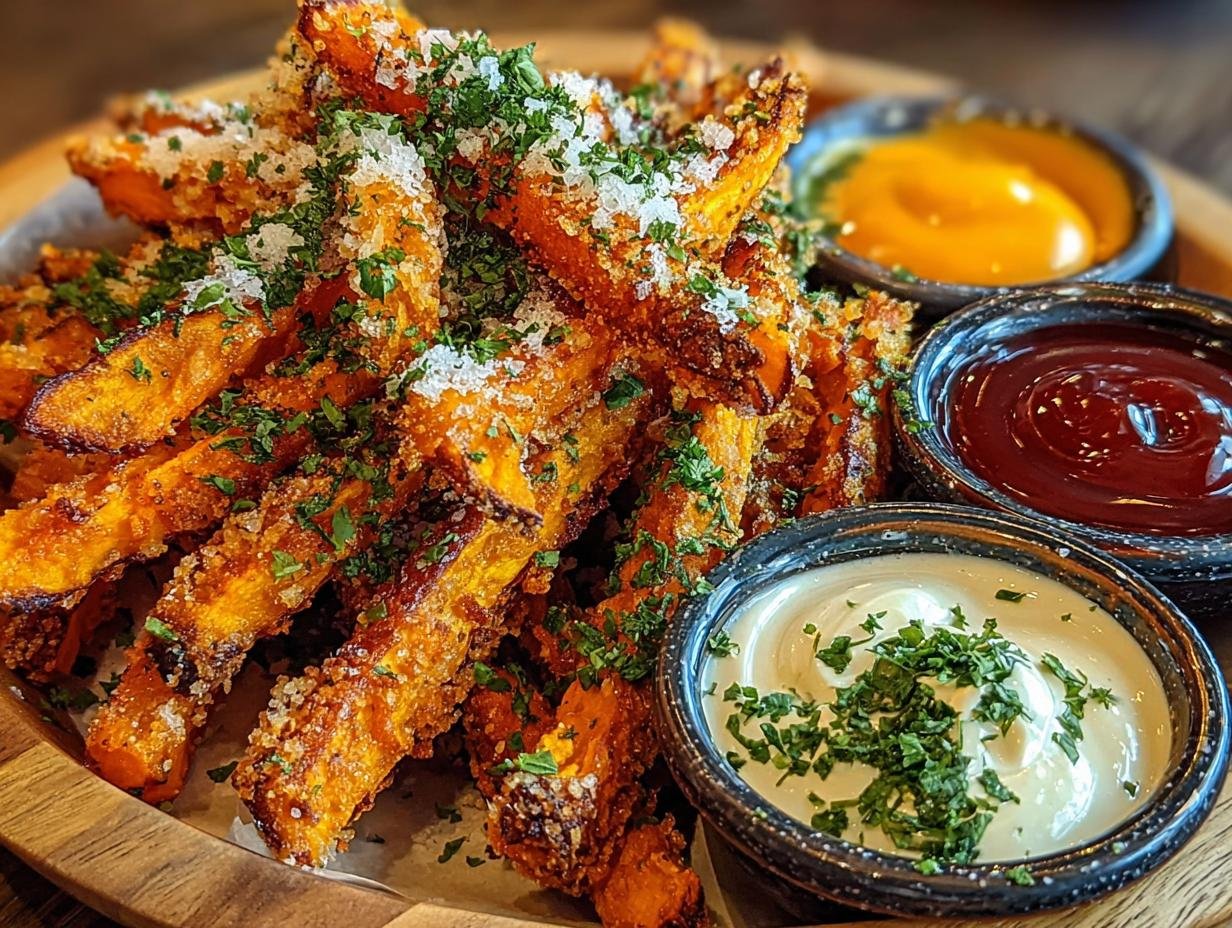 Krosse Suskartoffel Pommes Aus