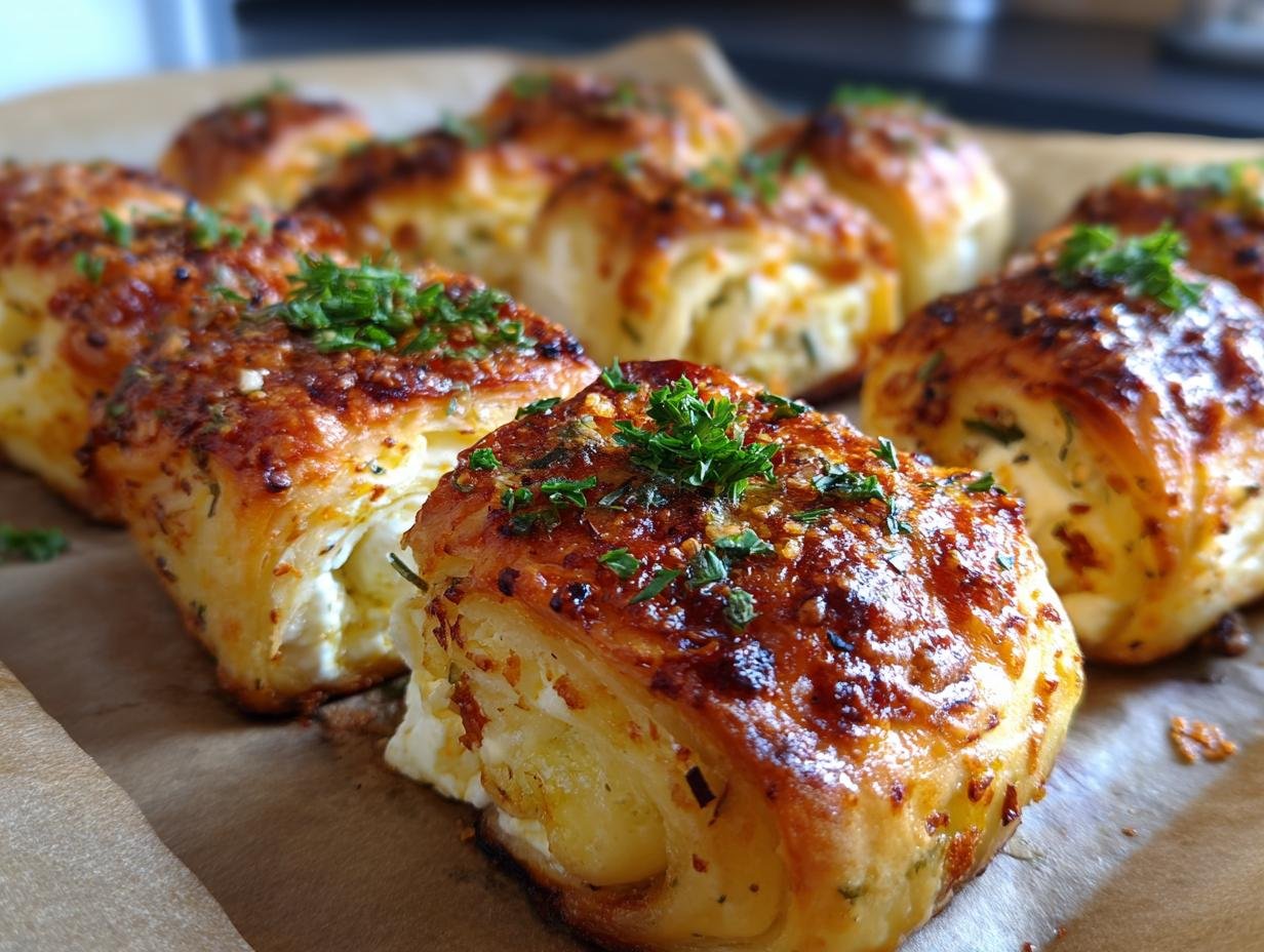 Ofen Feta Rollchen Knusprig: 15 min - Krokante Feta rolletjes uit de oven