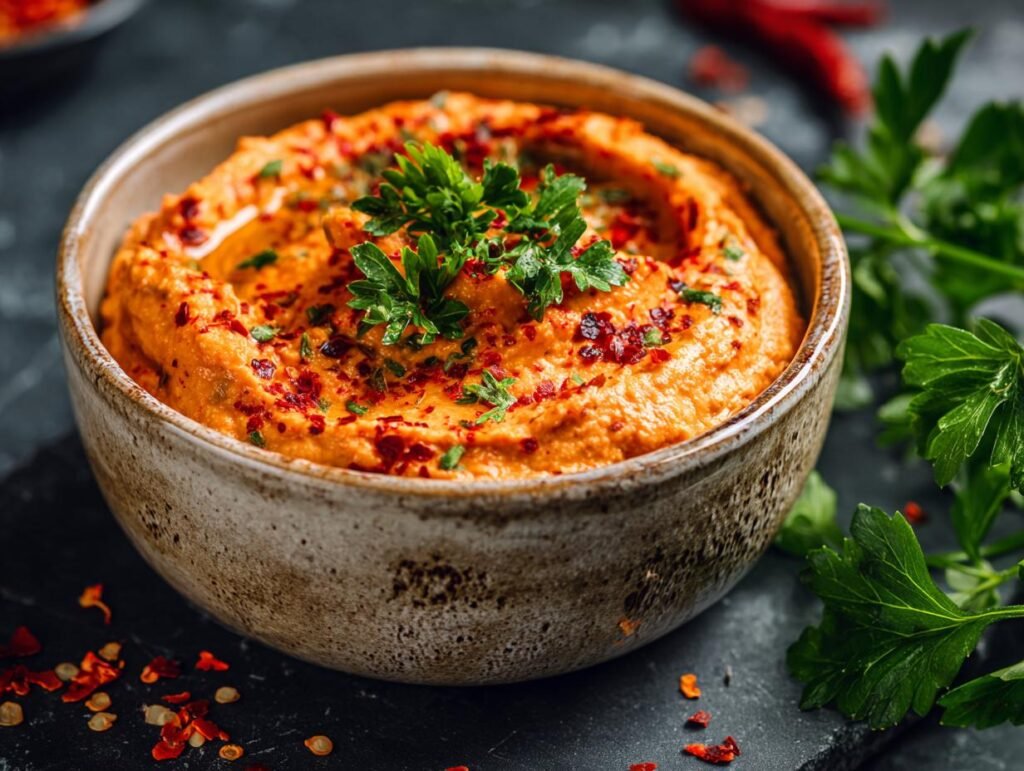 Rostdip Aus Roten Paprika