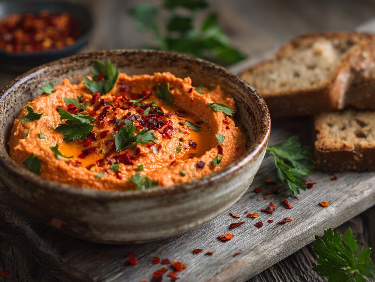 Rostdip Aus Roten Paprika: Fantastische 5 minuten dip - Rostdip Aus Roten Paprika - additional detail