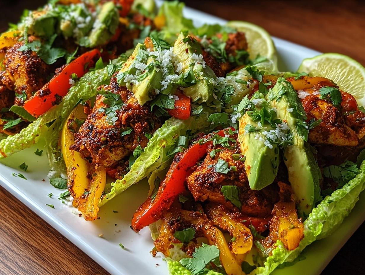 Sizzlin Chicken Fajita Lettuce: Heerlijk Eten - Sizzlin Chicken Fajita Lettuce - additional detail