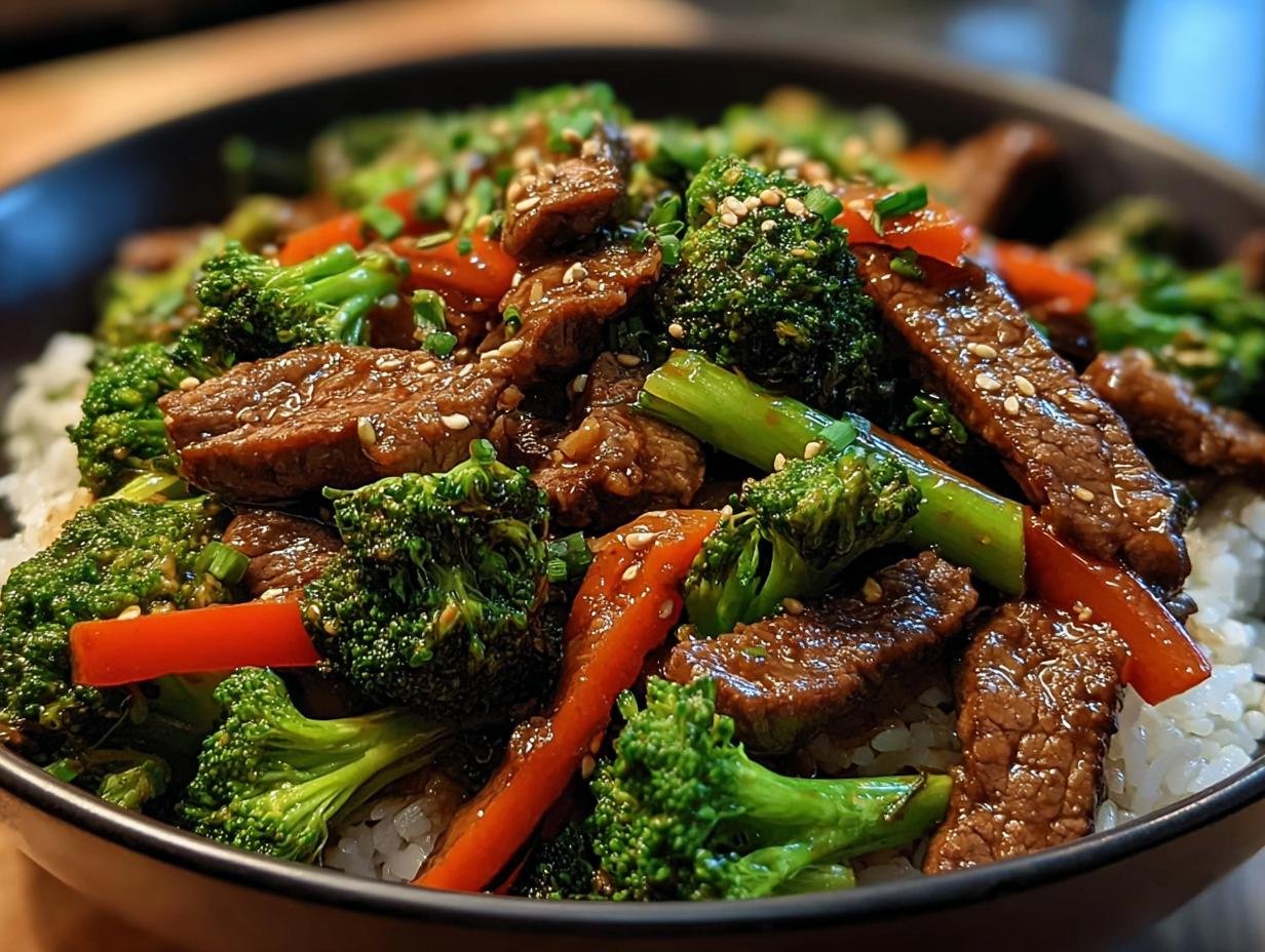 Sizzling Beef Broccoli Delight