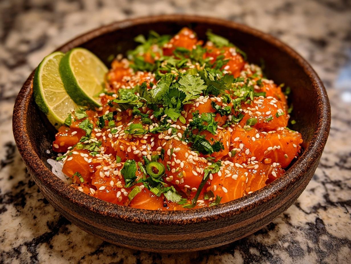 Sriracha Honing Lachs Bowls: Sriracha Honig Lachs Bowls - close-up detail