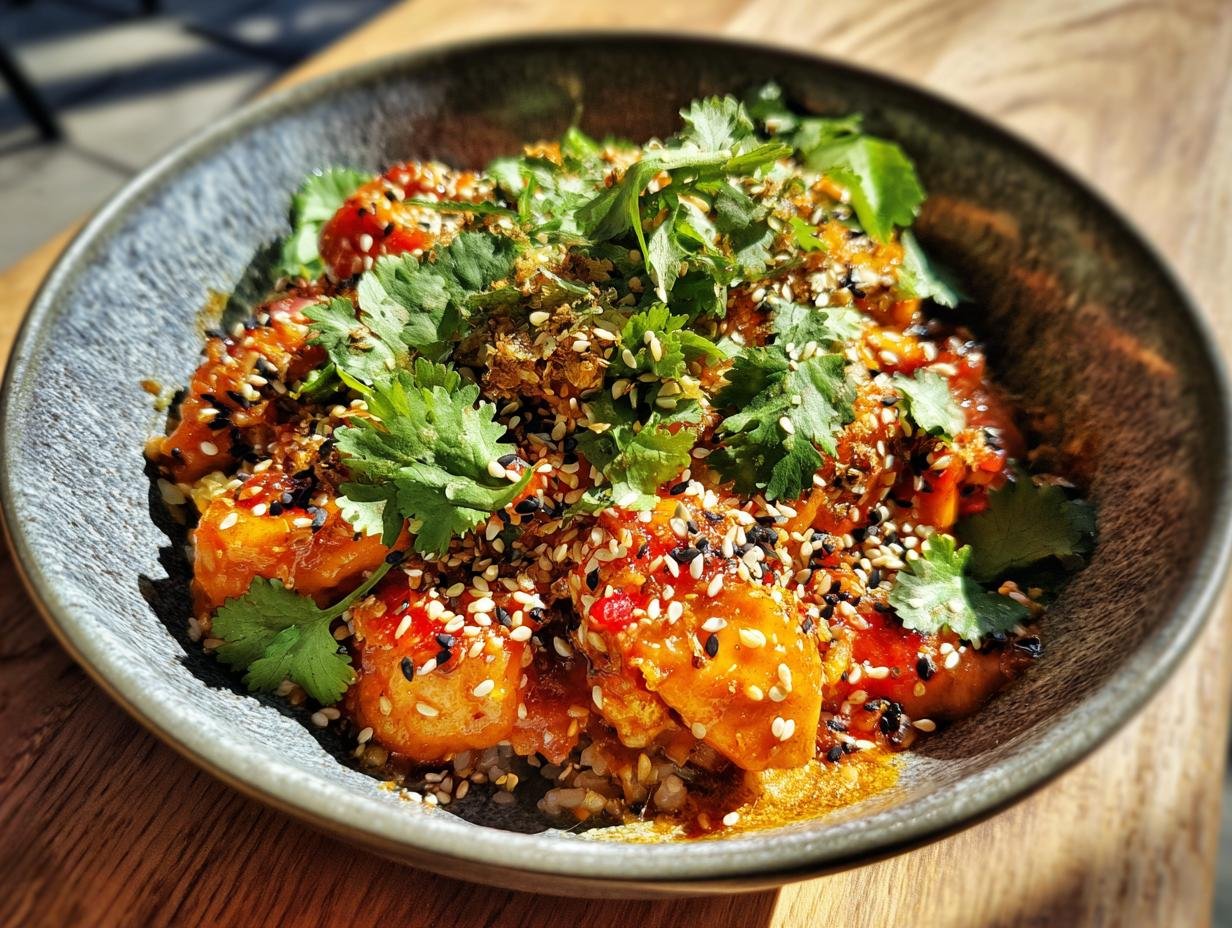 Sriracha Honig Lachs Bowls
