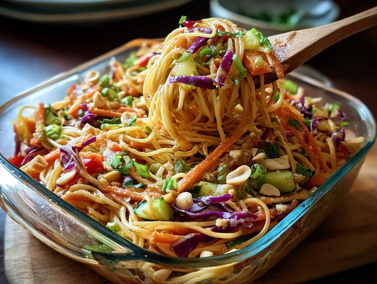 Thai Spaghetti Salat Mit