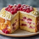 Weiser Schokoladen Himbeer Kuchen