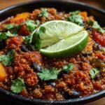 Wurziger Quinoa Und Schwarze