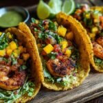 Zesty Garnelen Tacos Mit