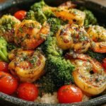 Zesty Lemon Garlic Garnelen